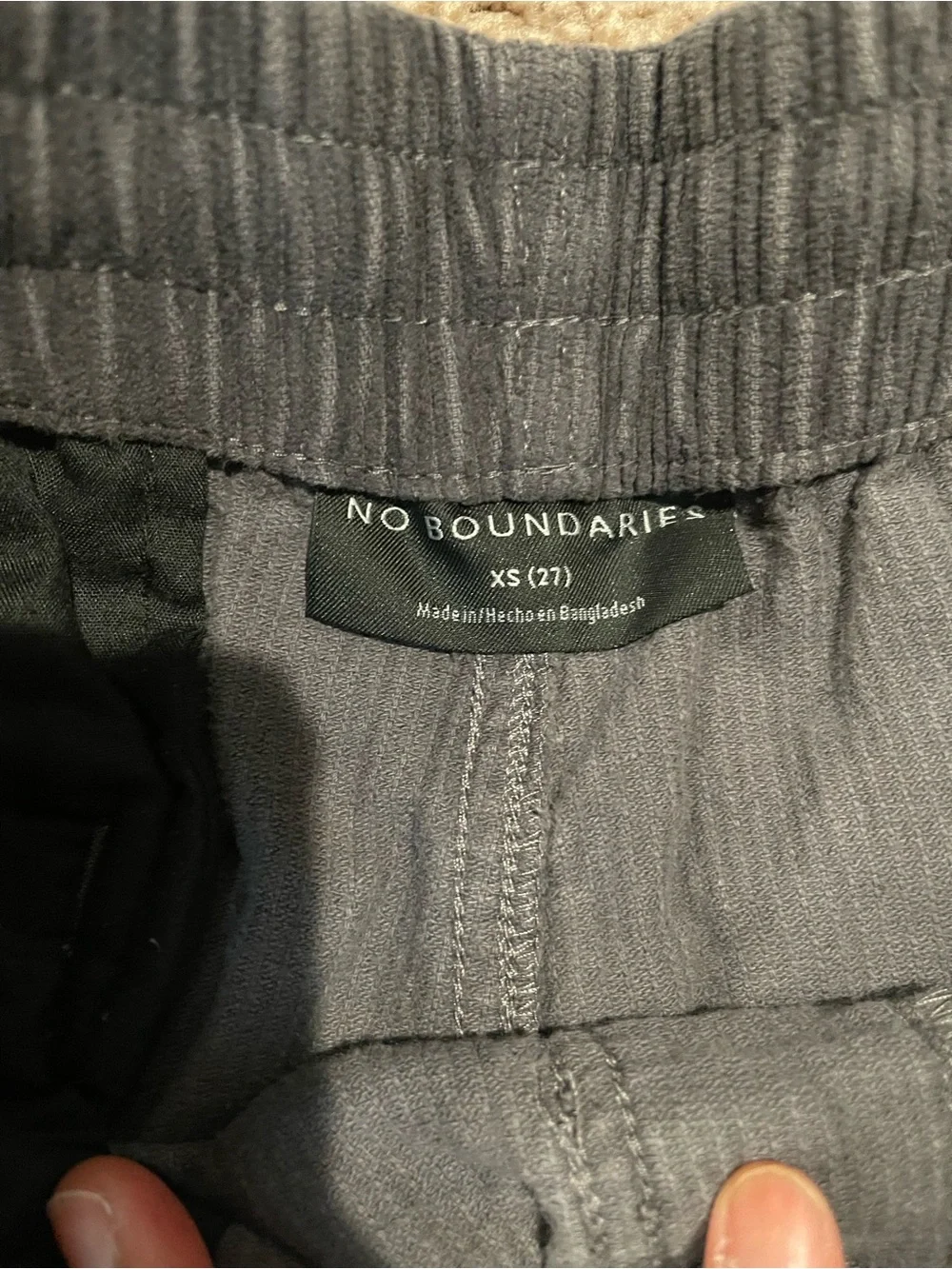 NO BOUNDARIES Junior Retro Boho 5pockets Cargo Shorts